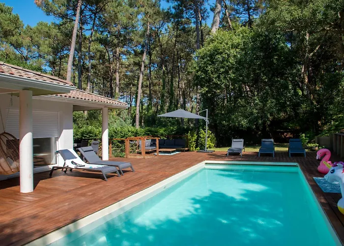Connemara, Superbe Villa Avec Piscine, Au Coeur De La Foret, Acces A La Plage En Velo