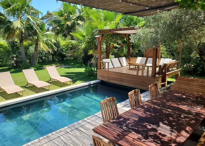 Luxury Bali Villa In Hossegor 5 Stars- Pool & Petanque